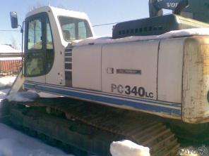 Экскаватор гусеничный Komatsu PC340LC, 1998года.