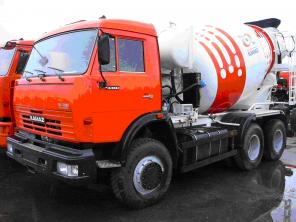 Автобетоносмеситель 58147 на шасси КамАЗ-53229