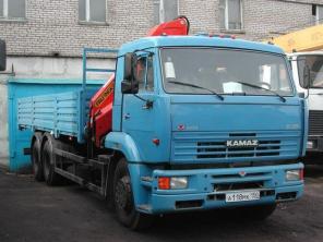 Кран-манипулятор КАМАЗ-65117-010-62+Palfinger PK15500A