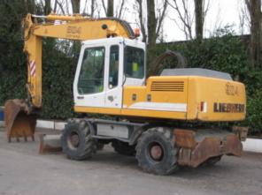 Колесный экскаватор Liebherr A 904 Litronic Год выпуска:2002