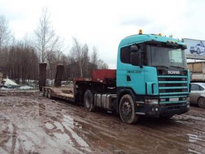 Тралл Scania 114 380, 1999года.