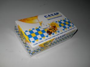 ПРОДАМ САХАР ПРЕССОВАННЫЙ "ЗОЛОТАЯ ПЧЕЛКА" 1кг/500г