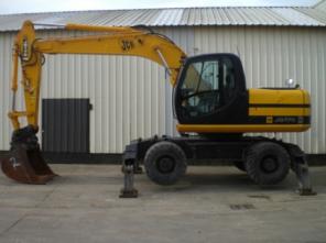 Колесный экскаватор JCB JS 175 W