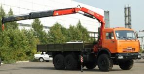 Кран - манипулятор КАМАЗ-43118-1999-15+FASSI F 95A.22