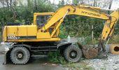 Экскаватор колесный бу Hyundai R-140W экскаватор бу Samsung MX132W срочно