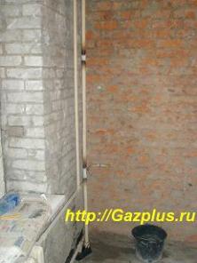 Перенос газовых труб в квартире