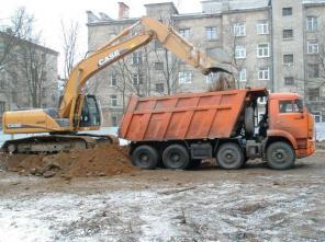 Вывоз мусора,грунта,снега.