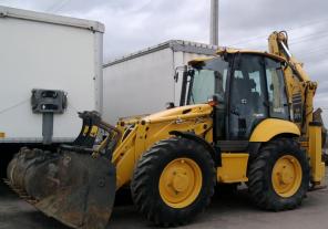 Komatsu WB97S-5 2007 года, Экскаватор-погрузчик Komatsu WB97S-5 2007 года, Трактор Komatsu WB97S-5 2007 года