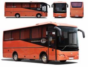 Автобусы ZAZ A10L54 туристические/междугородные.