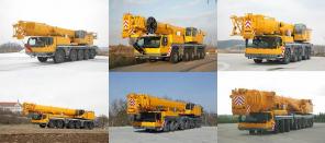 Услуги и аренда кранов LIEBHERR от 100, 200, 300, 400, 500, 700 тонн