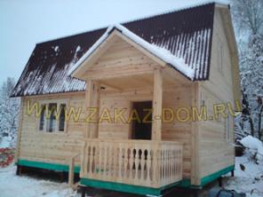 Брусовые дома и бани из бруса под ключ. Заказ-Дом.