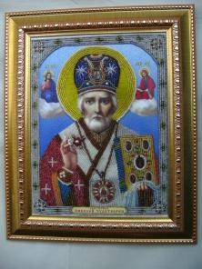 Продам картины и иконы,вышитые бисером.
