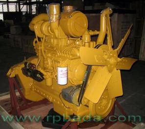 Двигатель Shanghai C6121 (Caterpillar 3306B) для бульдозера Шантуй Shantui