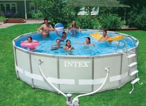 Каркасный бассейн Intex 54452 488х122 см.
