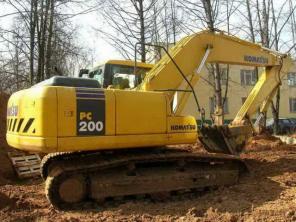 Экскаватор гусеничный Komatsu PC200, 2007года.