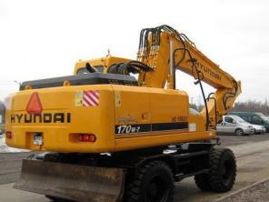 Экскаватор колёсный Hyunday 170W-7, 2008 года.