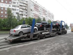 Перевозка автомобилей из Новосибирска в Питер