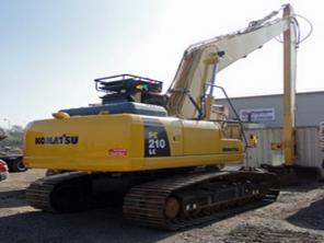 Экскаватор гусеничный Komatsu PC210LC-8 LR, 2008 года.