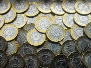 Продаю юбилейные 10 руб - Чеченская республика, 50 шт мешкового качества!