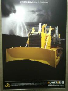 бульдозер Powerplus D65EX-15, 19,8 тонн