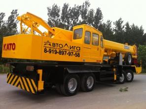Автокран 55 тонн KATO