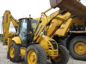 Komatsu WB97S-5 б/у, Экскаватор-погрузчик Komatsu WB97S-5 б/у, Трактор Komatsu WB97S-5 б/у, Погрузчик Komatsu WB97S-5 б/у