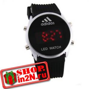 Бинарные часы наручные LED watch
