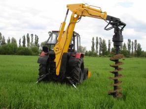 Бурильное оборудование на экскаваторы-погрузчики Case, JCB, ЭО-2626 на мтз-82 и др.