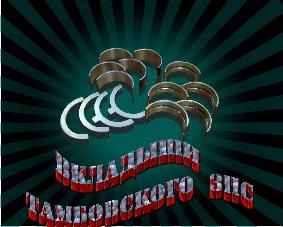 ВКЛАДЫШИ тамбовского ЗПС