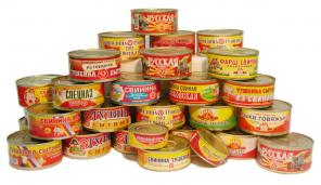 Говядина тушеная высший сорт ГОСТ, мясная консервация оптом от производителя