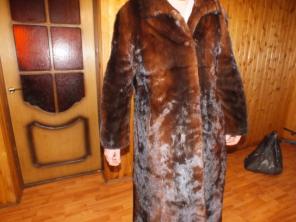 Длинная норковая шубка SAGA MINK ROYAL