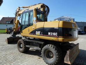 Колёсный экскаватор Caterpillar M316C 2005