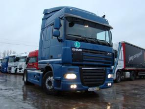 Седельный тягач DAF XF105.460 Space Cab, Тягач седельный б/у DAF XF105.460 Space Cab, Продажа седельного тягача DAF XF105.460 Space Cab б/у
