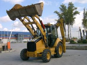 Экскаватор-погрузчик Caterpillar 428E 2007