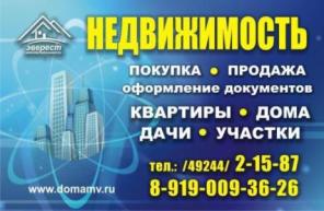 Недвижимость в городе Александров