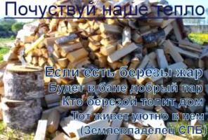 Продажа дров Купить дрова березовые Дрова спб