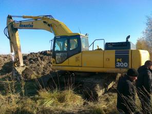 Экскаватор гусеничный Komatsu PC300-7, 2010 года