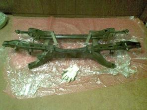 Подрамник задний Mitsubishi lancer