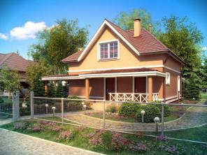 Продается дом с отделкой под Ключ в к/п