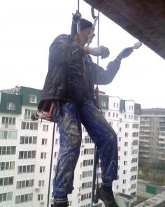 Промышленный альпинизм.Высотные работы.