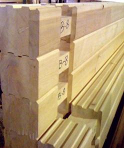 Стеновой комплект дома из клееного бруса