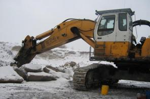 Продаем гидравлический экскаватор LIEBHERR R 974HD б/у 5,2м3