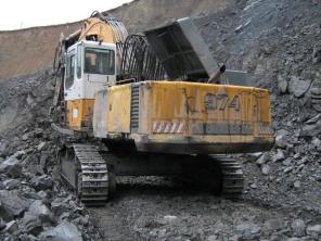 Продаем гидравлический экскаватор LIEBHERR R 974HD б/у 5,2м3