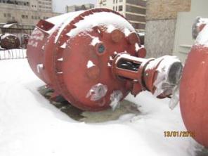 Продаем реакторы V-6.3м3 эмаль