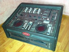 Dj оборудование pioneer 3000 в боксе
