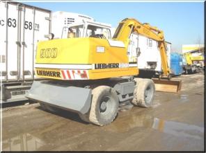 Колесный экскаватор LIEBHERR A 900 B б/у, Экскаватор колесный LIEBHERR A 900 B б/у, Продам экскаватор LIEBHERR A 900 B б/у