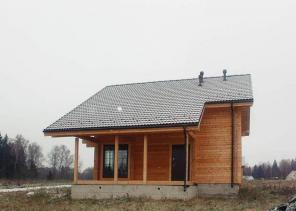 Дом из клееного бруса 160 кв.м на уч. 9 сот.