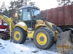 New Holland LB 115, Экскаватор-погрузчик New Holland LB 115, Трактор New Holland LB 115, Погрузчик New Holland LB 115