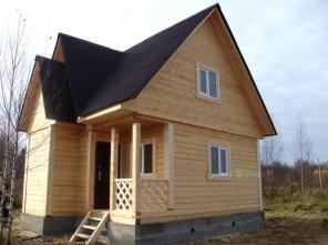 Строительство дома из бруса под ключ