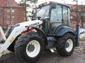 Экскаватор-погрузчик TEREX 980 Джойстики, 2005 г.в. 2500 м/часов